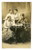 Fotografia d epoca originale 1910 ca MILANO Ritratto di quattro sorelle  Fotografia G. BELLONI 13x8 cm 1