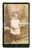 Fotografia d epoca originale 1880 ca BOMBAY INDIA Bambino con pupazzo  Foto P. VUCCINO CDV RARA 1