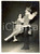 Fotografia d epoca originale 1937 LONDON COVENT GARDEN Pattinaggio Pierre BRUNET Andrée JOLY Opera House 1
