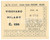 Oggetto da collezione cartaceo 1950 ca STAV SocietÃ  trasporti  Biglietto tratta VIGEVANO  MILANO 11x8 cm 1