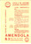 Materiale pubblicitario d’epoca 1950 ca PARTITO SOCIALISTA DEMOCRATICO ITALIANO Vota Luigi AMENDOLA Volantino 1