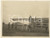 Fotografia d epoca originale 1915 ca WW1 FRANCE ?  Campo di aviazione con aeroplano e militari Foto 11x9 1
