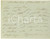 Autografo originale 1890 ca CASTELVECCHIO BO Nobile Cristina TALON  Biglietto AUTOGRAFO 1