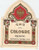 Materiale pubblicitario d’epoca 1950 ca PARIS Parfums PIVARD Eau de cologne russe  Etichetta ILLUSTRATA 1