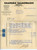 Documento originale, autentico 1936 BRESCIA Emanuele SALMOIRAGHI Fattura per macchina da scrivere CONTINENTAL 1