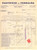 Documento originale, autentico 1936 ACQUI TERME AL Pastificio di TERRALBA  Fattura intestata 1