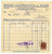 Documento originale, autentico 1938 ACQUI TERME Unione cooperativa  Fattura per sapone 15x15 cm 1