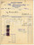 Documento originale, autentico 1950 SEZZADIO Pastificio Moderno M. LANZAVECCHIA Fattura per pasta di semola 1