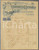 Documento originale, autentico 1911 NOVARA Giovanni BUSSI Verniciatore e decoratore  Fattura ILLUSTRATA 1