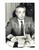 Fotografia d epoca originale 1990 ca LECCO Ritratto dell imprenditore Vico VALASSI Foto 20x25 cm 1