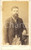 Fotografia d epoca originale 1870 ca MILANO Ritratto maschile Fotografia Giulio ROSSI CDV 1