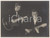 Fotografia d epoca originale 1950 ca SARONNO VA Coppia di chitarristi  FICICCHIA 1 Foto 24x18 cm 1