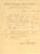 Autografo originale 1913 MILANO TEATRO EDEN Franco LIBERATI su scrittura di un attore  Autografo 1