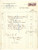 Documento originale, autentico 1916 BRESCIA Ditta Giuseppe MINONI di Vico VECCHI Rame e idraulica  Fattura 1