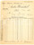 Documento originale, autentico 1913 LILLE  ANDRÈ WINKEL Stores, rideux, ameublements  Facture 2 1