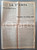 Giornale, rivista storica 1930 LA STAMPA Fallimento piano BRIAND per unione federale europea Giornale 1