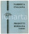 Oggetto da collezione cartaceo 1950 ca TORINO Prodotti MIRBANA Fabbrica italiana  Pieghevole 1