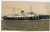 Fotografia d epoca originale 1933 TRIESTE  MARINA MERCANTILE Motonave VULCANIA Foto 25x15 cm 1