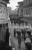 Negativo, diapositiva originale 1940 BRESCIA via Corsica volontari G.I.L. in sfilata con muli NEGATIVO ORIGINALE 1