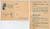Cartolina originale da collezione 1954 GALLARATE Teatro Condominio  Invito a serata patriottica LOTTO 2 CARTOLINE 1