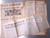 Giornale, rivista storica 193031 Crociera aerea ItaliaBrasile  Italo Balbo Lotto 33 prime pagine RARO 6