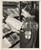 Fotografia d epoca originale 1955 ca TOKYO JAPAN Young Japanese girl studying American songs Photo 18x23 1
