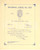 Documento originale, autentico 1957 LONDON FREEMASONRY Fraternal Lodge 5212  Regular Meeting CAFE MONICO 1