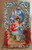 Oggetto da collezione cartaceo 1926 UK  VALENTINE S DAY card vintage POPUP 10x14 cm  Girl wih a castle 1