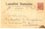 Cartolina originale da collezione 1912 RIMINI Antonio LANDINI Ufficiale giudiziario Cartolina postale intestata 1