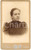 Fotografia d epoca originale 1875 ca BIELLA Giovane donna in abito scuro  Ritratto Foto Vittorio BESSO CDV 1