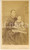 Fotografia d epoca originale 1873 PARIS Madre e figlia in abito a quadretti  Ritratto Foto JAMIN & Cie CDV 1