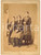 Fotografia d epoca originale 1875 ca COSTUMI NORD ITALIA Famiglia in abiti tradizionali  Foto 11x15 cm 1