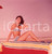 Fotografia d epoca originale 1965ca CINEMA Maria FIORE  Iolanda di Fiori in spiaggia DIAPOSITIVA ORIGINALE 1
