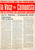 Giornale, rivista storica 1974 LA VOCE COMUNISTA Anno 1 n. 1 Settimanale Sinistra di Classe in PIEMONTE 1