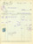 Documento originale, autentico 1932 BUSTO ARSIZIO Fonderia Martino TOSI Fattura per getti di ghisa e pignoni 1