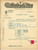Documento originale, autentico 1932  BUSTO ARSIZIO Manifattura TOSI Lettera commerciale 22x28 cm 1