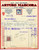 Documento originale, autentico 1929 BUSTO ARSIZIO Arti grafiche Arturo MARCORA Fattura per fogli quindicinali 1