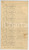 Oggetto da collezione cartaceo 1920 ca SWITZERLAND Chocolat au lat suisse F. L. CAILLERS Menu 11x20 cm 2