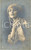 Cartolina originale da collezione 1924 CINEMA Gipsy actress smoking  Pearl necklage Vintage postcard 1