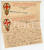 Documento originale, autentico 1923 MONZA I Mostra Internazionale Arti Decorative  Autografo Guido MARANGONI 1