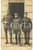 Fotografia d epoca originale 1918 WW1 ESERCITO SERBO Ufficiale decorato e commilitoni Foto 9x14 cm 1