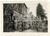 Fotografia d epoca originale 1940 ca WW2 TOSCANA ? Battaglione in un castello Fotografia 9x6 cm 1