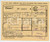 Oggetto da collezione cartaceo 1941 WAGON LITS Agenzia NAPOLI Vagoni letto  Tratta ROMA  MILANO Tagliando 1