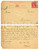 Autografo originale 1898 GIBRALTAR Postcard Bernard VARESE about philatelic exchange Autograph 1