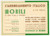Materiale pubblicitario d’epoca 1940 ca LISSONE Via Agostoni 8 Arredamento italico M. MOCCHI Biglietto da visita 1
