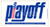 Oggetto da collezione cartaceo 1990 ca PLAYOFF Settimanale di sport  spettacolo  Etichetta 15x8 cm 1