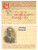 Oggetto da collezione cartaceo 1931 MILANO Circolo Filologico Milanese  Tessera Gaetano TEI con vera foto 1