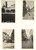 Fotografia d epoca originale 1920 ca MANTOVA Piazza Sordello  Via Magistrato  Via Poma 4 foto ANIMATE 5x8 1