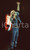 Fotografia d epoca originale 1988 MUSICA Samantha FOX ospite di 1,2,3 JOVANOTTI  35mm VINTAGE SLIDE 58 1
