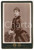 Fotografia d epoca originale 1880 ca MILANO Donna in abito in velluto  Foto MARCOZZI 11x16 cm 1
